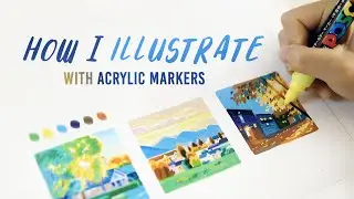 Illustrating Moments from Life with Acrylic Markers | Lightbox Expo Presentation