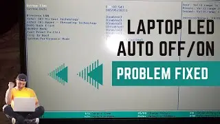 Lenovo Laptop Auto On Off Problem Fixed 2023 | Laptop Turns On Automatically After Opening Lid 2023
