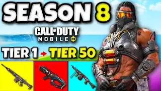 *NEW* SEASON 8 BATTLE PASS MAXED OUT in COD MOBILE 🤯