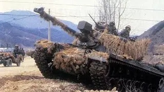 обзор сборной модели американского танка М48А3 Patton