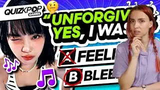 KPOP ИГРА | УГАДАЙТЕ ПРОПУЩЕННОЕ СЛОВО В ТЕКСТЕ KPOP ПЕСНИ | KPOP QUIZ