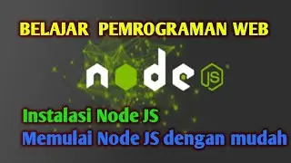 Belajar Web Server - Pengantar Node JS