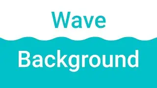 CSS Wave Background | VERY SIMPLE TUTORIAL | HOW-TO