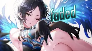 Nightcore - Faded (Lyric)