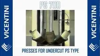 VICENTINI PS700 TYPE PRESS FOR UNDERCUT CERAMIC ARTICLES