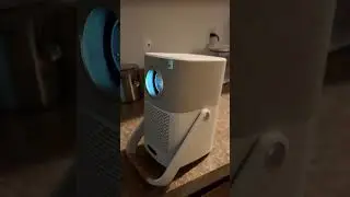 Fully portable smart projector with built in battery, the Yaber T2 Projector & JBL Speaker