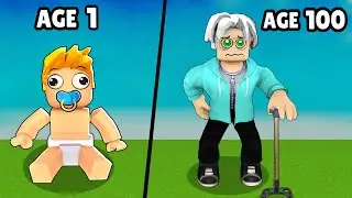 ROBLOX BUT EVERY SECOND YOU GET OLDER ✨✨ Khaleel and Motu Gameplay
