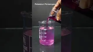 Amazing Science Experiment with Potassium Permanganate vs Sugar & Sodium hydroxide 