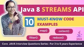 Java 8 Streams 🔥  | 10 IMPORTANT Coding Questions & Answers | Streams API