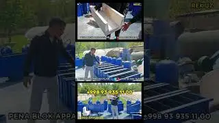 УЙ ШАРОИТИДА ОСОН БИЗНЕС КИЛИШ ПЕНА БЛОК ИШЛАБ ЧИКАРИШ PENA BLOK ISHLAB CHIQARISH TEXNIKASI