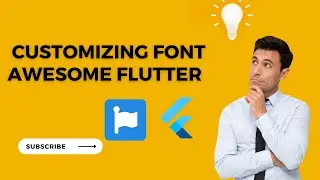 Flutter Tutorial || Customizing font awesome flutter