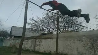 лютая связка на турнике 😱😱😱