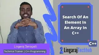 Search Of An Element In An Array In C++ #94