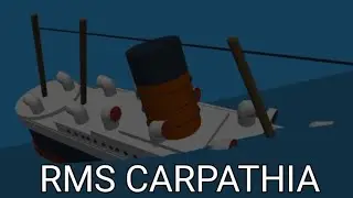 RMS Carpathia sinking