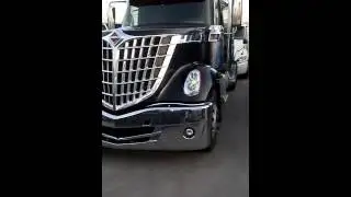 Walking around the trucks at Celadon
