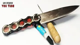 Tricks of the masters . Tips on how to repair shoes, electric kettle and knife yourself