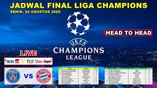 Jadwal final Liga Champions Malam Ini Live SCTV ~ PSG VS Bayern Munchen UEFA Champions League 2020