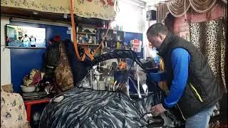 НОСОВОЙ ТЕНТ на лодку HUNTER 350 PRO