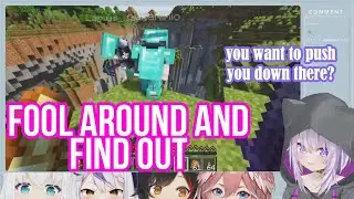 Nekomata Okayu Fool Around And Find Out | Minecraft  [Hololive/Sub]