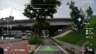 testing Telemetry Overlay trial version 下橫坑山 4K60 單車 自行車 GoPro HERO11 Black