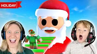 Escape The Christmas Obby | Miller Family Gaming