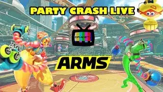 Nintendo ARMS Party Crash LIVE