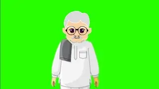 Grandfather green screen,Old man green screen,