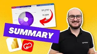 Power BI Course Summary: Drill Down Donut PRO & Pie PRO | Part 9 | Best Power BI visuals