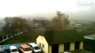 Ураган в Пинске.