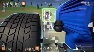 I tried to build a Gokart in GearBlocks...