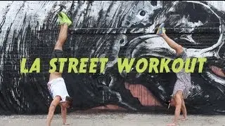 LA STREET WORKOUT WITH DAVEY WAVEY