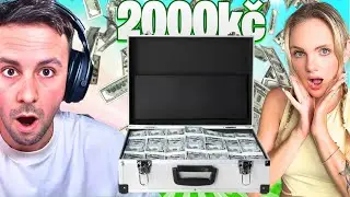 ZA KAŽDOU VÝHRU JÍ DÁM 2000 Kč! 💰🤬