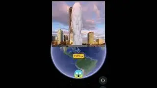 Huge statue😱on Google Earth 