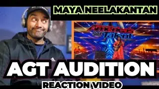 What's Behind Maya Neelakantan's Jaw-Dropping AGT Audition? First Time Reaction