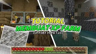 TUTORIAL🌿 || Membuat Xp Farm Dari Spawner🔥 || BISA DI VERSI 1.20++ || AUTO NAIK LEVEL DENGAN CEPAT!✨