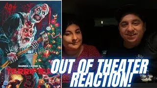 Terrifier 3 Out Of Theater REACTION! GORE IS INSANE!