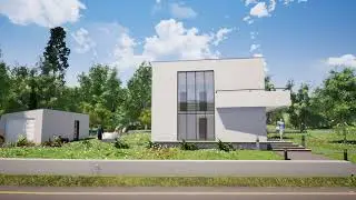 UE4 Modern house design