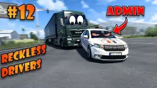 🎃RECKLESS Drivers #12 | ETS2 Multiplayer Funny Moments