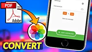 How to convert PDF to Photo in iPhone I PDF to Photo converter App I PDF to Image converter