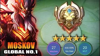 GLOBAL MOSKOV LAST MATCH BEFORE MYTHICAL! MOONTON GAVE ME AN INTENTIONAL FEEDER TEAM! 💀 HARD CARRY!!