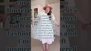 I love sharing my plus size outfits on Pinterest because it’s a way for me to connect with my commu