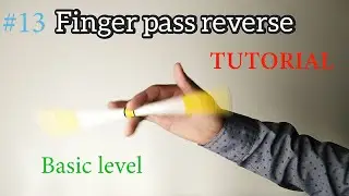 Finger pass reverse – Обучение Pen Spinning для начинающих. Penspinning tutorial