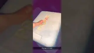 package is in route