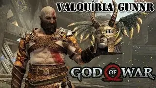 Ω GOD OF WAR 4 (HARD) - Matando a primeira Valquíria GUNNR - Câmara Oculta de Odin (Local secreto)