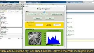 MATLAB code of image encryption using AES
