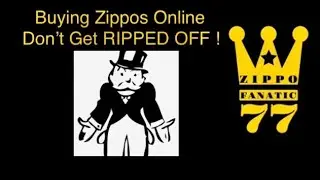 Buying Your First Zippo Online Don’t Get Ripped Off