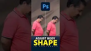 Adjust Body Shape Photoshop Tutorial