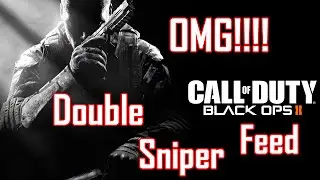 Call of Duty Black Ops 2 Three Man Sniper  Feed !!!