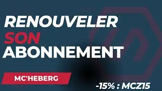 Comment renouveler son abonnement MC'Heberg | Hébergeur FiveM