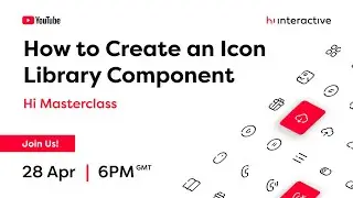 How to Create an Icon Library Component - Hi Masterclass #10